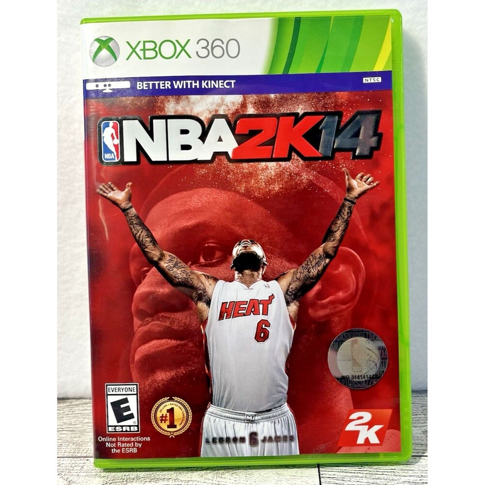 Xbox 360 NBA 2K14 CIB Complete W/ Manual Lebron James Better With Kinect
